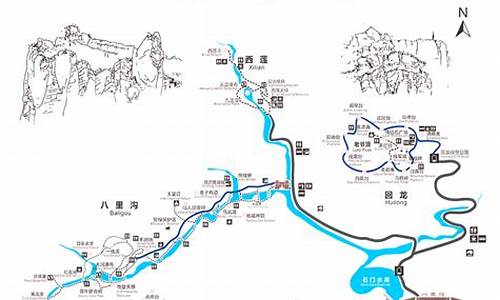 新乡八里沟旅游路线攻略,新乡八里沟旅游路线