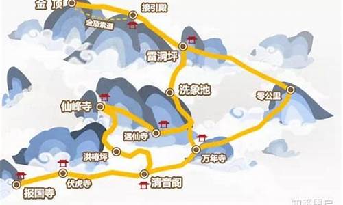 从成都到峨眉山旅游攻略图_从成都到峨眉山旅游攻略